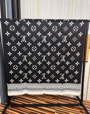 LV M00411 Louis Vuitton Fashion Printing Scarf Stole L60207 - Default Title - View 7