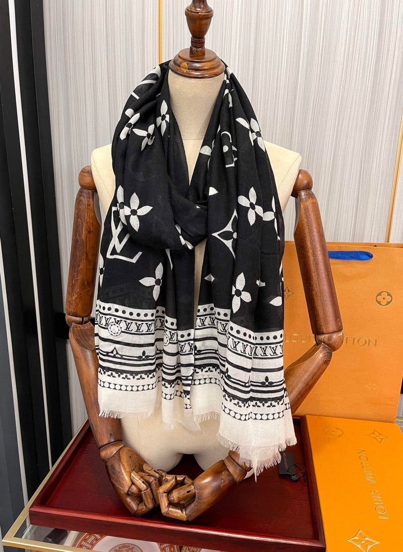 LV M00411 Louis Vuitton Fashion Printing Scarf Stole L60207