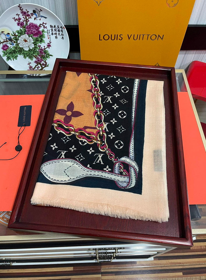 LV M00411 Louis Vuitton Fashion Printing Scarf Stole L60209