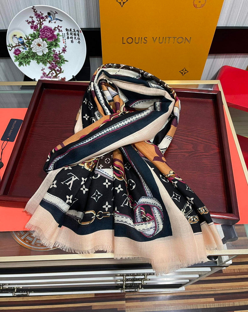 LV M00411 Louis Vuitton Fashion Printing Scarf Stole L60209
