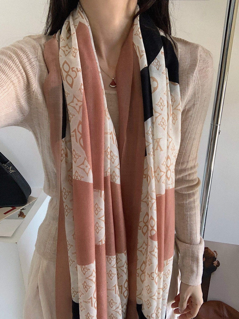 LV M00411 Louis Vuitton Fashion Printing Scarf Stole L60210