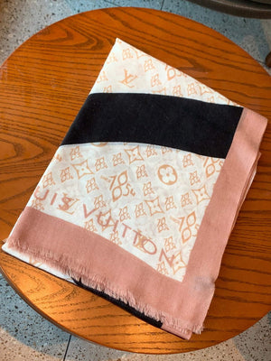 LV M00411 Louis Vuitton Fashion Printing Scarf Stole L60210 - Default Title - View 3