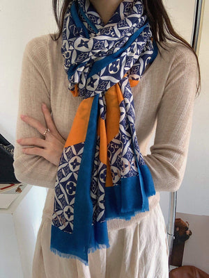 LV M00411 Louis Vuitton Fashion Printing Scarf Stole L60211 - Default Title - View 1