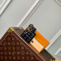 LV M01478 Louis Vuitton LV Chocolate Bar Figurine Key Holder and Bag Charm Black - Default Title - View 1