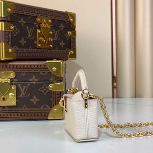 LV M02132 Louis Vuitton Capucines Micro Bag White - Default Title - View 2