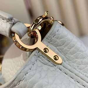 LV M02132 Louis Vuitton Capucines Micro Bag White - Default Title - View 6