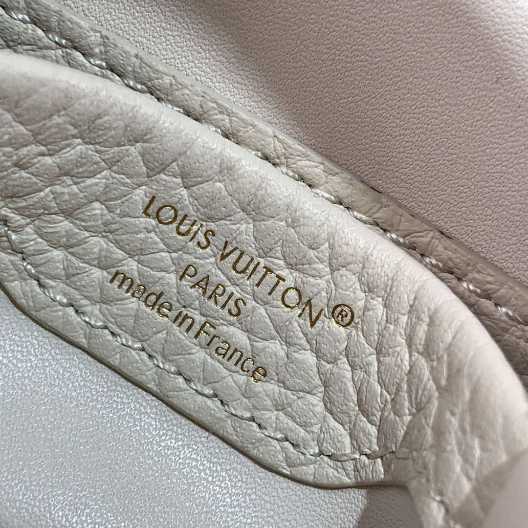 LV M02132 Louis Vuitton Capucines Micro Bag White - Default Title - View 8