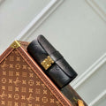 LV M10145 Louis Vuitton Etui Bijoux Jewellery Case Black Leather - Default Title - View 1