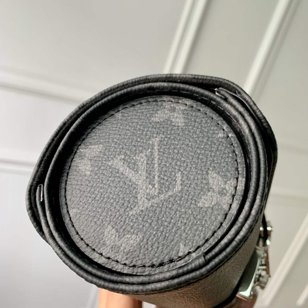 LV M10145 Louis Vuitton Etui Bijoux Jewellery Case Black Monogram coated canvas - Default Title - View 5
