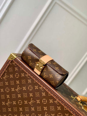 LV M10145 Louis Vuitton Etui Bijoux Jewellery Case Monogram coated canvas - Default Title - View 1