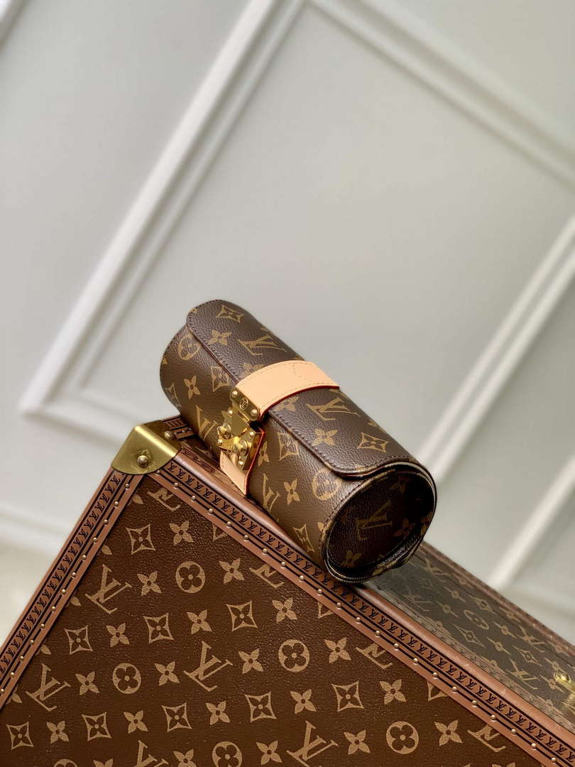 LV M10145 Louis Vuitton Etui Bijoux Jewellery Case Monogram coated canvas - Default Title - View 2