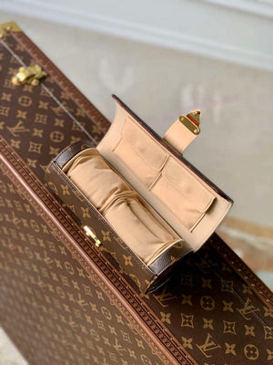 LV M10145 Louis Vuitton Etui Bijoux Jewellery Case Monogram coated canvas - Default Title - View 8