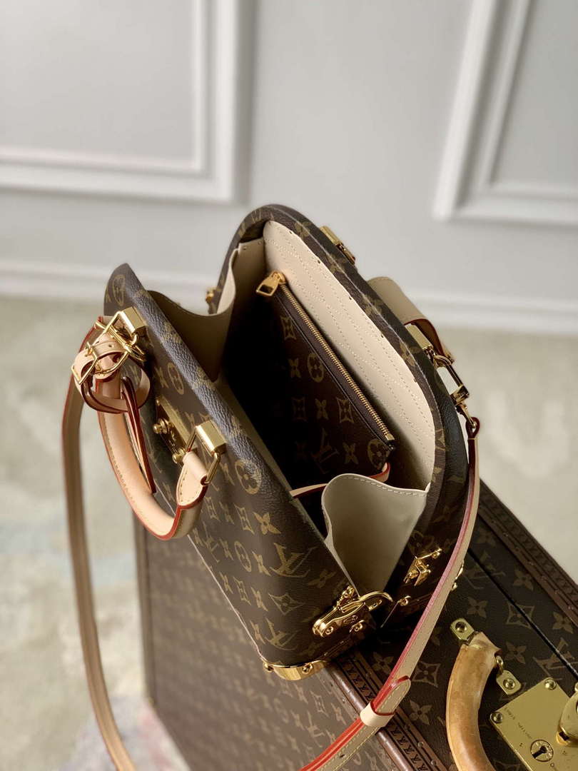 LV M11114 Louis Vuitton Alma Trunk Bag Monogram