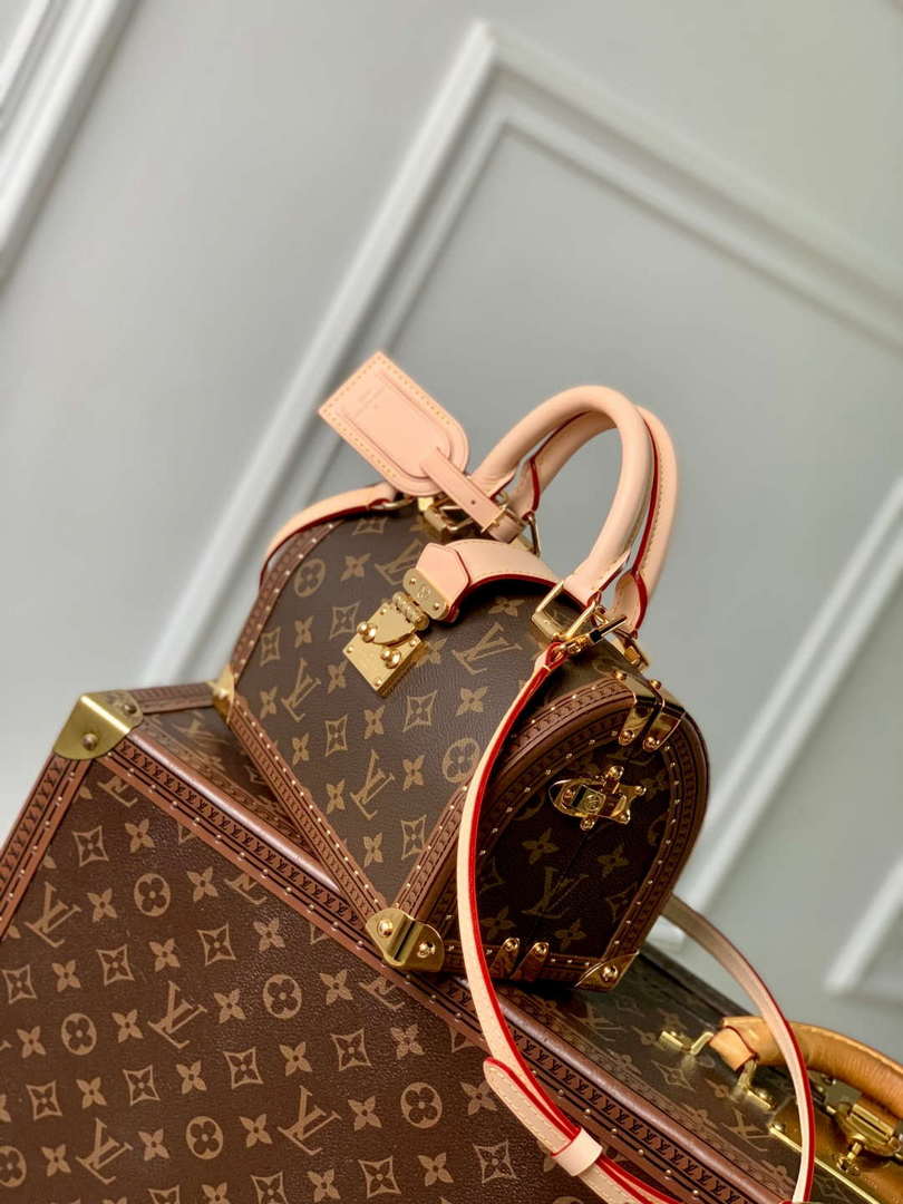 LV M11154 Louis Vuitton Speedy Trunk 20 Monogram Bag
