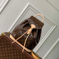 LV M11199 Louis Vuitton Montsouris Mini Backpack Monogram Coated canvas - Default Title - View 1