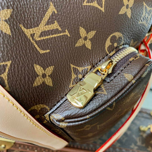 LV M11199 Louis Vuitton Montsouris Mini Backpack Monogram Coated canvas - Default Title - View 7