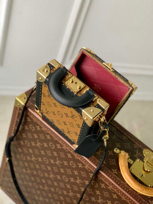 LV M11206 Louis Vuitton Mini Square Trunk Dalmatien Black - Default Title - View 9