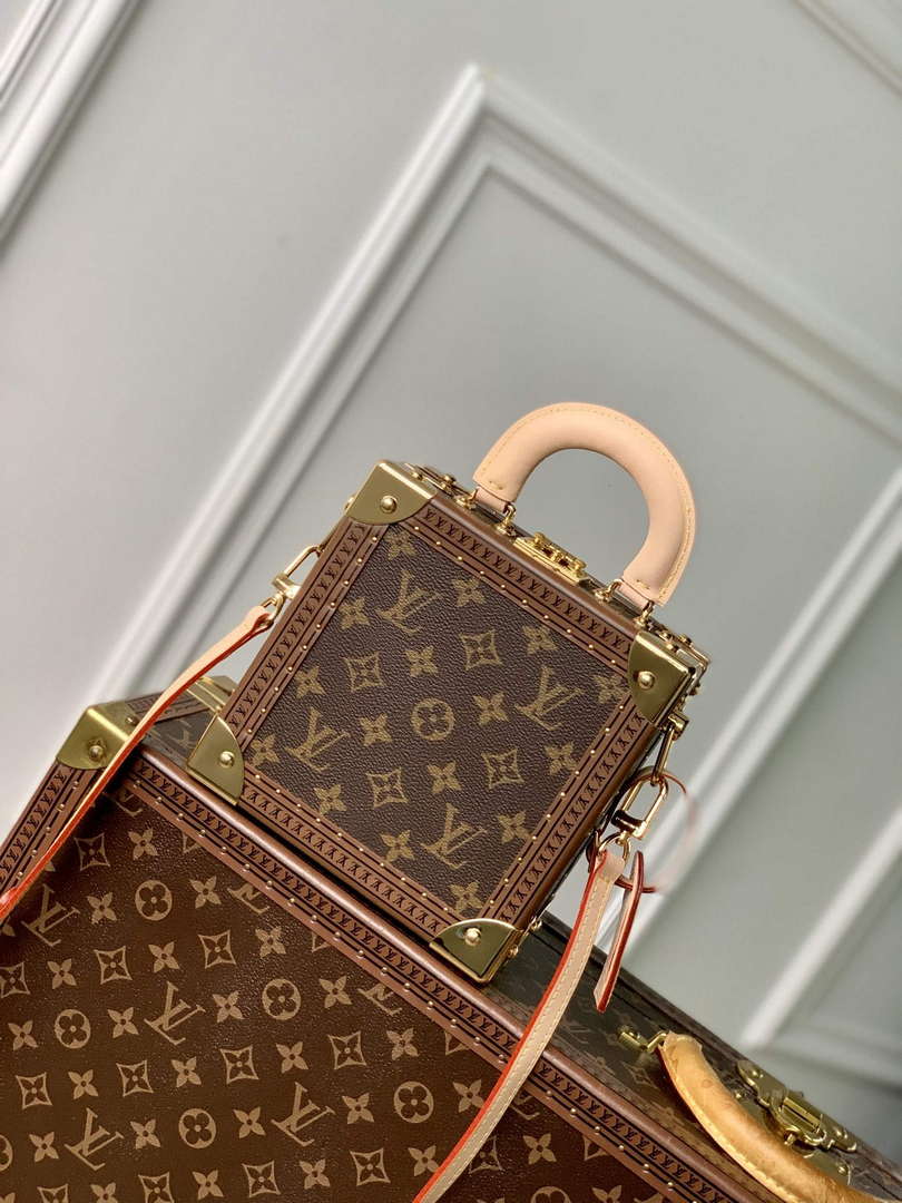 LV M11206 Louis Vuitton Mini Square Trunk Dalmatien Brown - Default Title - View 3