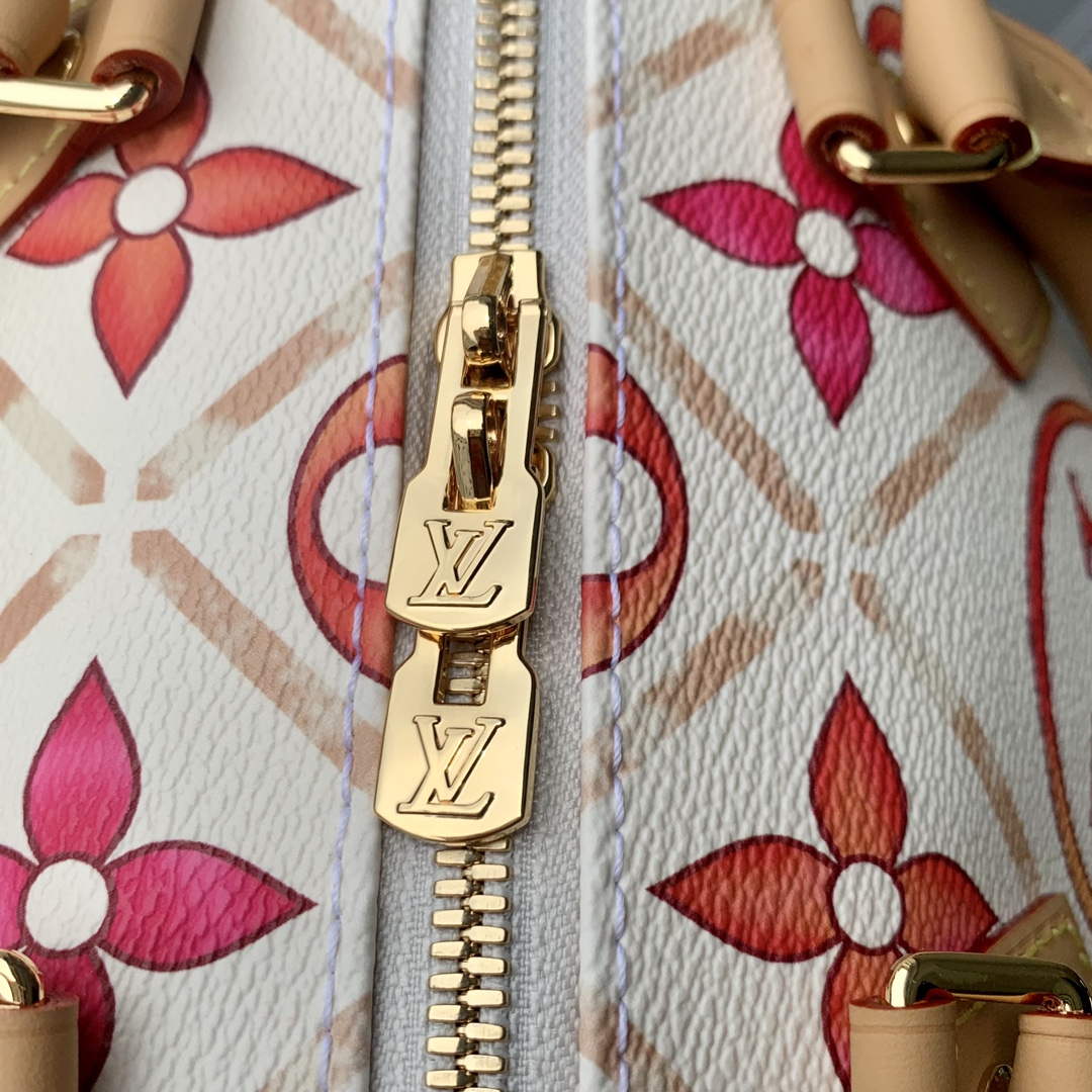 LV M11209 Louis Vuitton Speedy Bandouliere 20 Bag Coral - Default Title - View 6