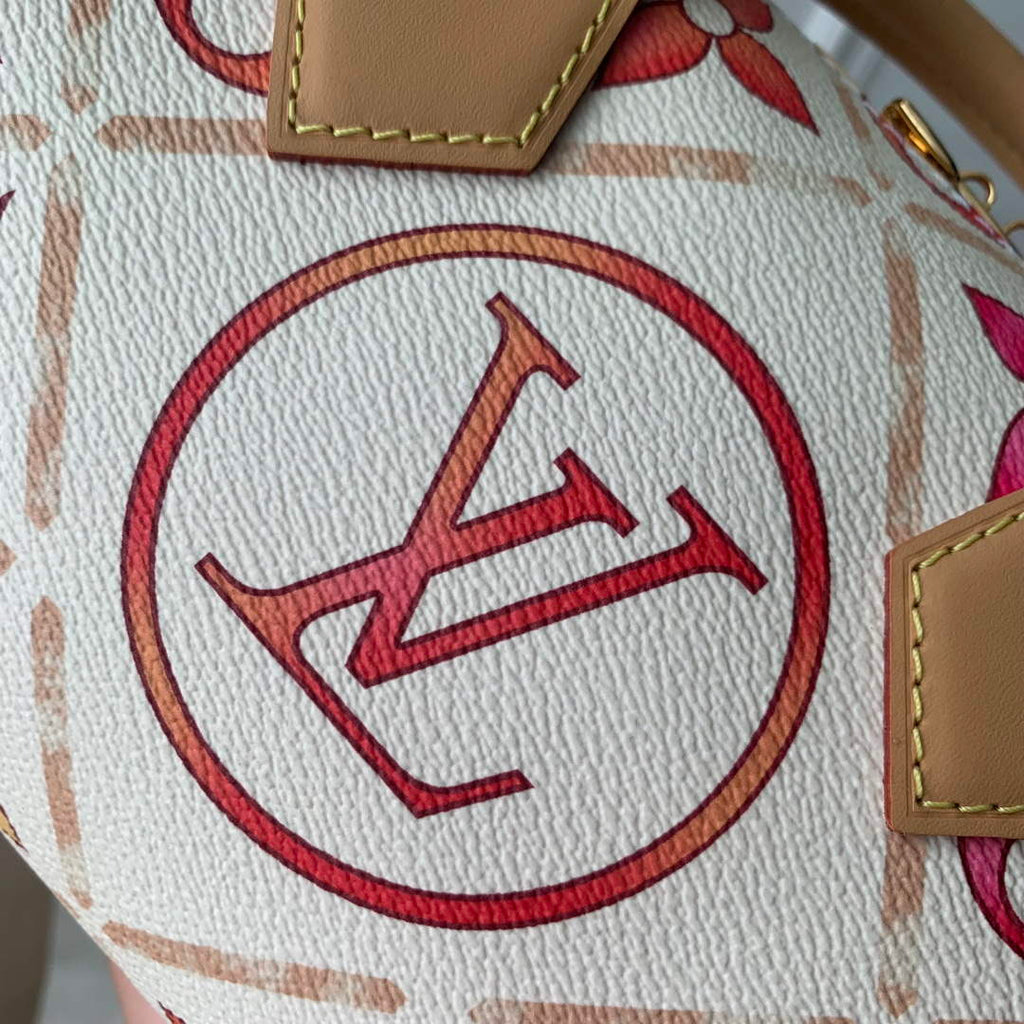 LV M11209 Louis Vuitton Speedy Bandouliere 20 Bag Coral