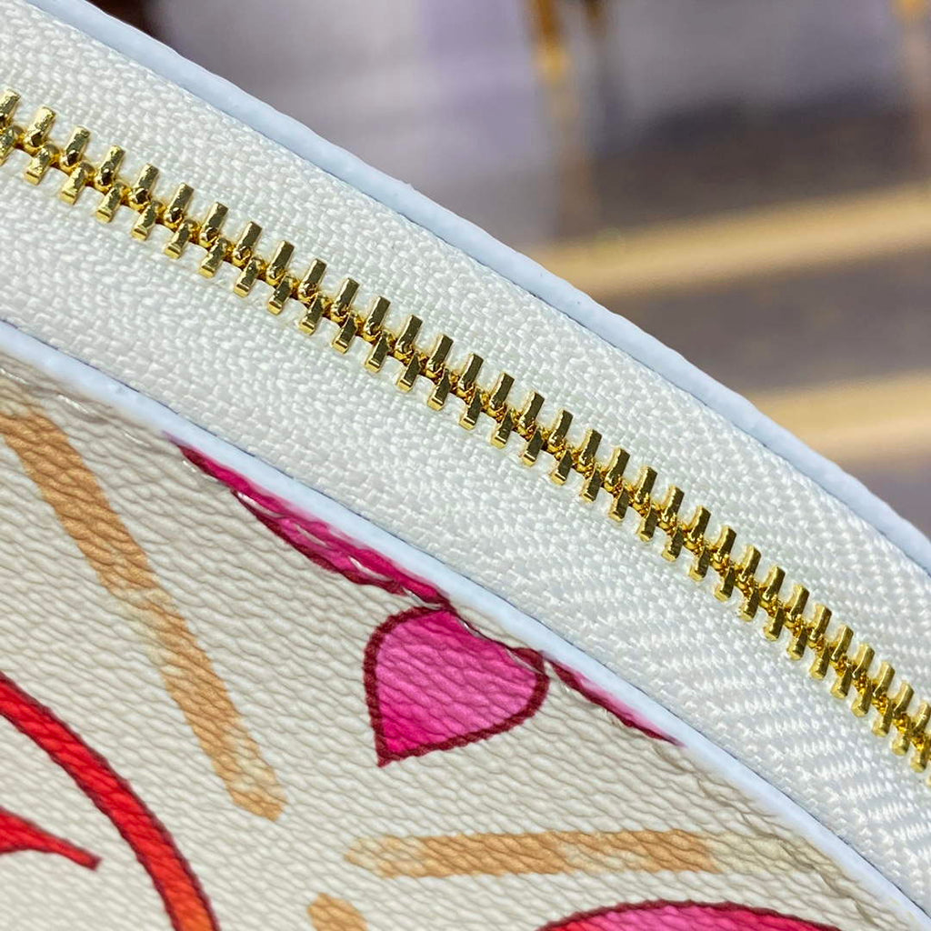 LV M11239 Louis Vuitton Pochette Cosm¨¦tique PM Bag Coral