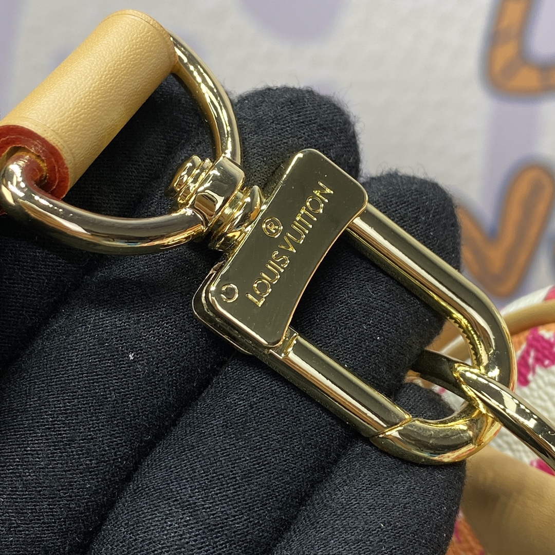 LV M11251 Louis Vuitton Keepall Bandouliere 45 Bag Coral - Default Title - View 7