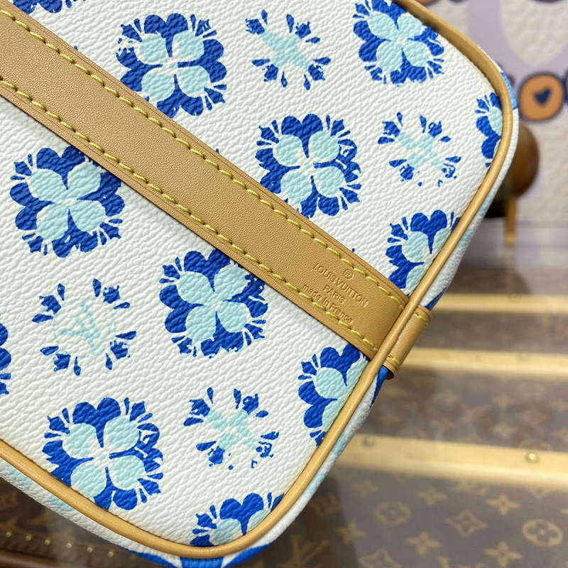 LV M11264 Louis Vuitton Speedy Bandouliere 25 Bag Lagoon Blue - Default Title - View 5