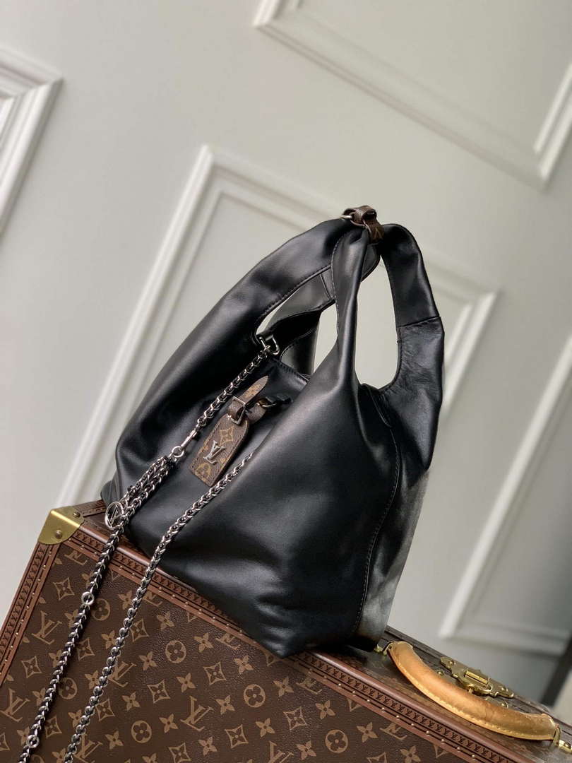 LV M11266 Louis Vuitton Atlantis MM Bag Black - Default Title - View 3
