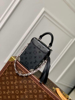 LV M11269 Louis Vuitton Camera Box Handbag Black - Default Title - View 3