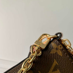 LV M11303 Louis Vuitton Bloom Pouch Bag Rose Jasmin Pink - Default Title - View 5