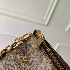 LV M11303 Louis Vuitton Bloom Pouch Bag Rose Jasmin Pink - Default Title - View 6