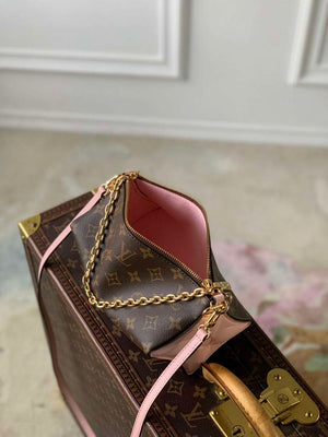 LV M11303 Louis Vuitton Bloom Pouch Bag Rose Jasmin Pink - Default Title - View 9