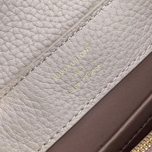 LV M11341 Louis Vuitton Capucines MM Handbag Galet Gray - Default Title - View 8