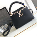 LV M11342 Louis Vuitton Capucines Mini Bag Black - Default Title - View 1