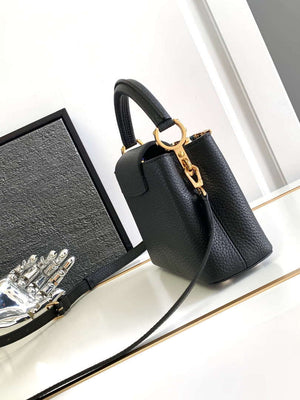 LV M11342 Louis Vuitton Capucines Mini Bag Black - Default Title - View 2