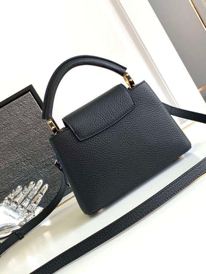 LV M11342 Louis Vuitton Capucines Mini Bag Black - Default Title - View 3
