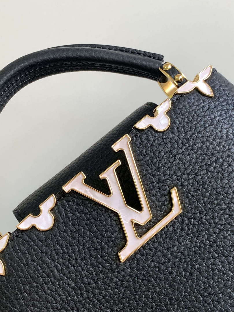 LV M11342 Louis Vuitton Capucines Mini Bag Black - Default Title - View 5