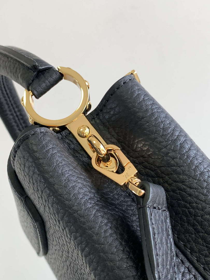LV M11342 Louis Vuitton Capucines Mini Bag Black - Default Title - View 6