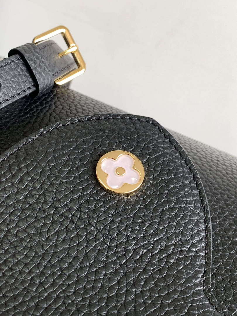 LV M11349 Louis Vuitton Capucines MM Handbag Black - Default Title - View 7
