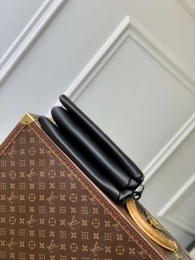 LV M11370 Louis Vuitton Coussin PM Handbag Black