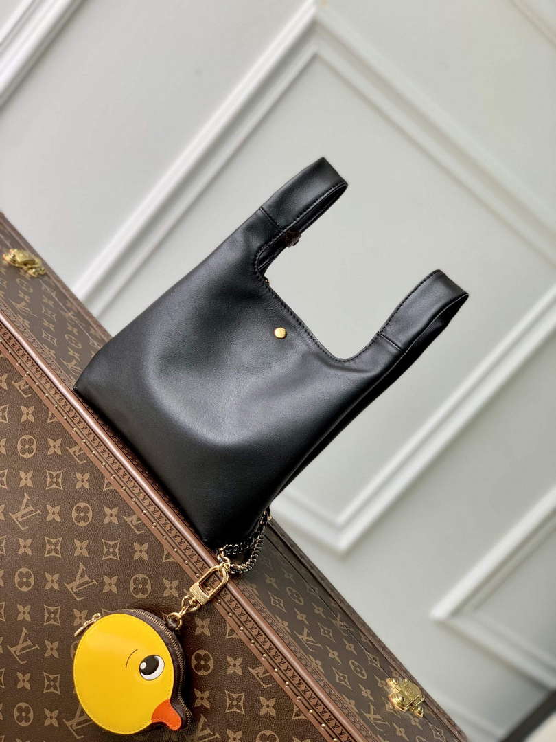 LV M11387 Louis Vuitton Atlantis BB Handbag Baby Black - Default Title - View 3