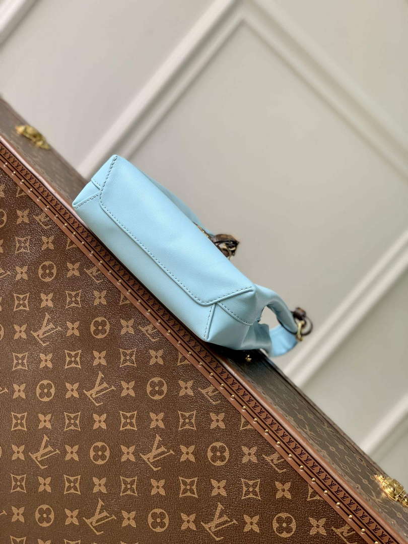 LV M11387 Louis Vuitton Atlantis BB Handbag Baby Blue - Default Title - View 4