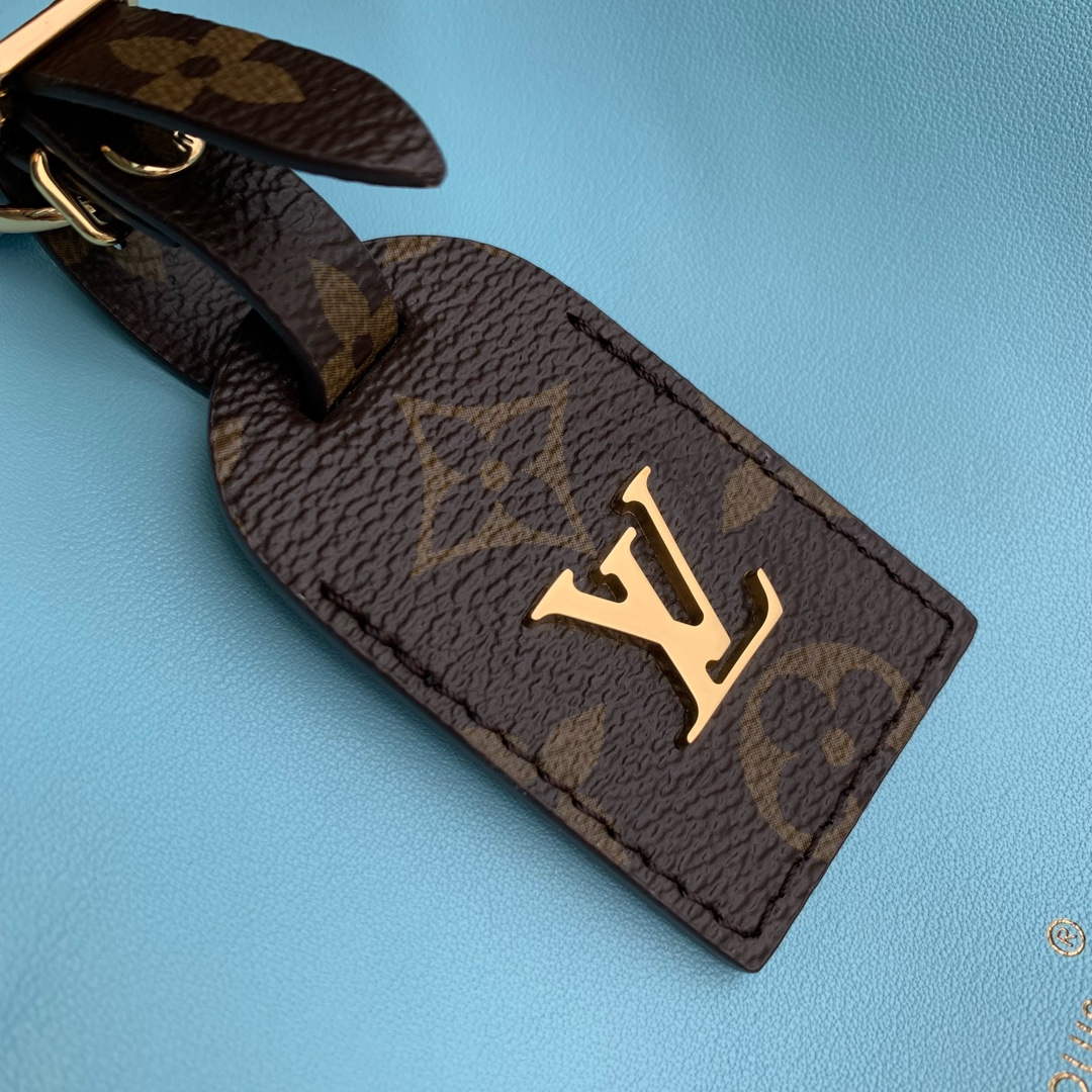LV M11387 Louis Vuitton Atlantis BB Handbag Baby Blue - Default Title - View 5