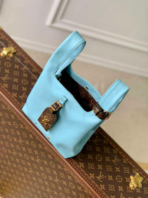 LV M11387 Louis Vuitton Atlantis BB Handbag Baby Blue - Default Title - View 9
