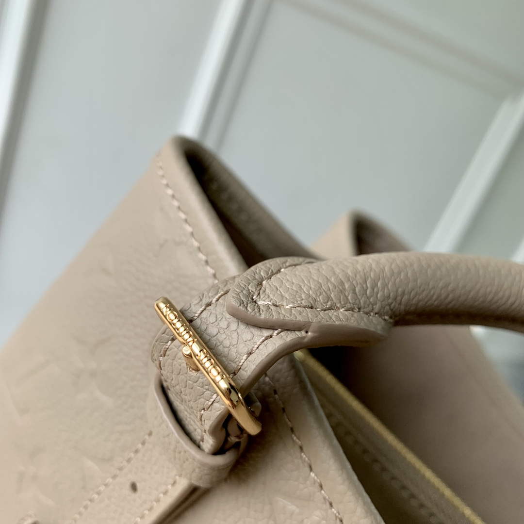 LV M11463 Louis Vuitton Babylone Tote MM Bag Tourterelle Grey