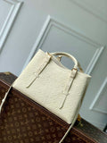 LV M11394 Louis Vuitton Babylone Tote MM Bag Cream