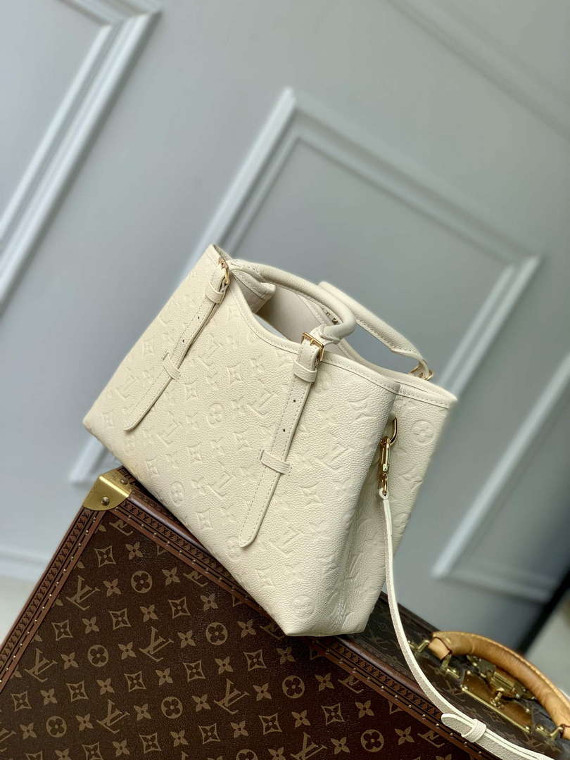LV M11394 Louis Vuitton Babylone Tote MM Bag Cream - Default Title - View 2