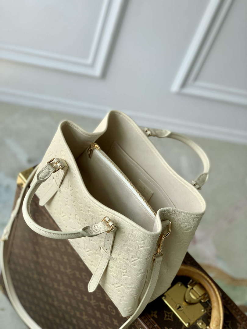 LV M11394 Louis Vuitton Babylone Tote MM Bag Cream