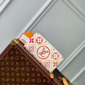 LV M11455 Louis Vuitton LV By The Pool Zippy Wallet Coral - Default Title - View 1