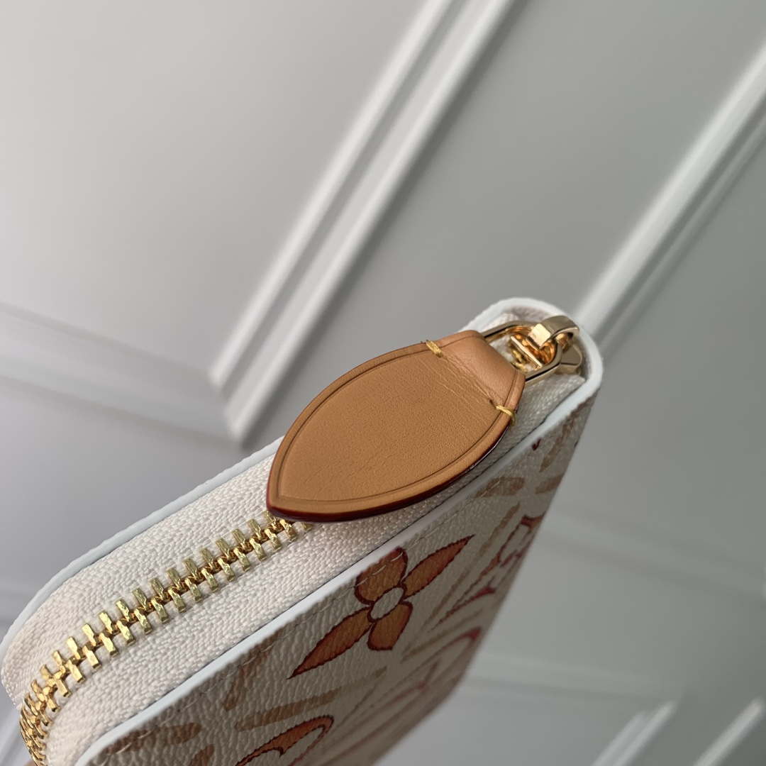 LV M11455 Louis Vuitton LV By The Pool Zippy Wallet Coral - Default Title - View 5